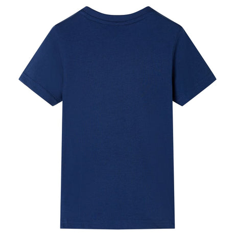 Vidaxl kindershirt 116 donkerblauw