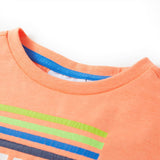 VidaXL Kindershirt 116 neonoranje
