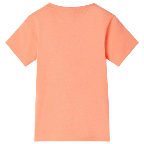 Vidaxl kindershirt 128 neonoranje