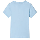 VidaXL Kindershirt 128 lichtblauw