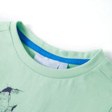 VidaXL Kindershirt 92 lichtgroen