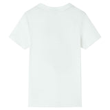 VidaXL Kindershirt met korte mouwen 92 ecru