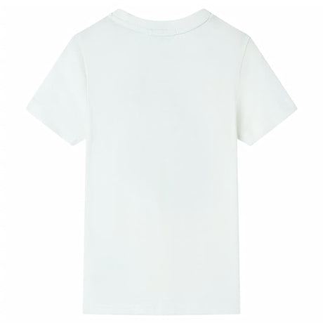Vidaxl kindershirt met korte mouwen 140 ecru