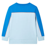 Vidaxl kindertrui 140 felblauw en lichtblauw