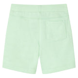 VidaXL Kindershorts met trekkoord 116 felgroen