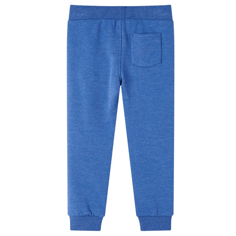 Vidaxl kinderjoggingbroek 116 gemêleerd blauw