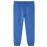 Vidaxl kinderjoggingbroek 128 gemêleerd blauw