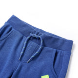 Vidaxl kinderjoggingbroek 140 gemêleerd blauw