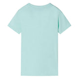 VidaXL Kindershirt 104 lichtmintkleurig