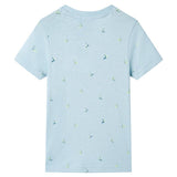 VidaXL Kindershirt 92 lichtblauw