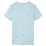 Vidaxl kindershirt 104 lichtblauw