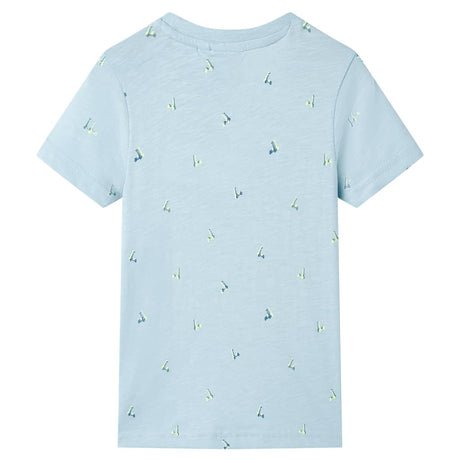 Vidaxl kindershirt 104 lichtblauw