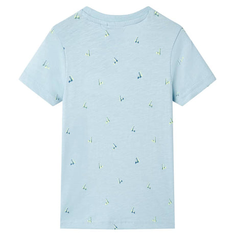 Vidaxl kindershirt 116 lichtblauw