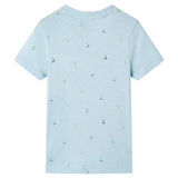 VidaXL Kindershirt 128 lichtblauw