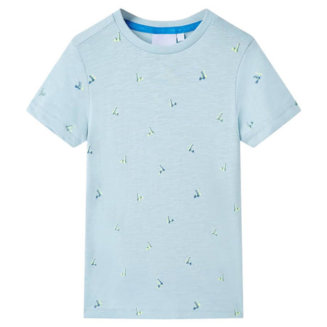 Vidaxl kindershirt 140 lichtblauw