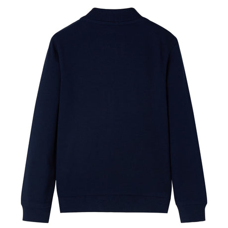 Vidaxl kindervest met rits 92 marineblauw