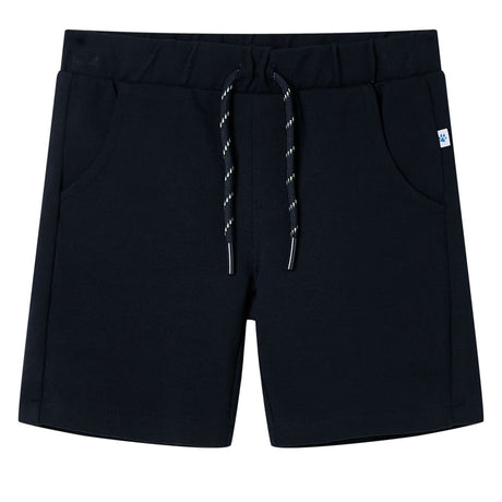 Vidaxl kindershorts met trekkoord 116 marineblauw