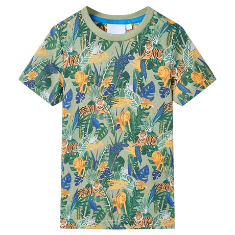 Vidaxl kindershirt met korte mouwen 116 meerkleurig