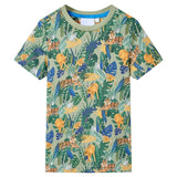 Vidaxl kindershirt met korte mouwen 128 meerkleurig