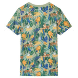 Vidaxl kindershirt met korte mouwen 128 meerkleurig