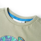 Vidaxl kindershirt met korte mouwen 128 lichtkakikleurig