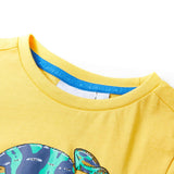 Vidaxl kindershirt met korte mouwen 116 lichtokerkleurig