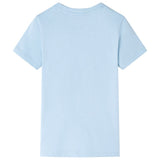 VidaXL Kindershirt 92 lichtblauw