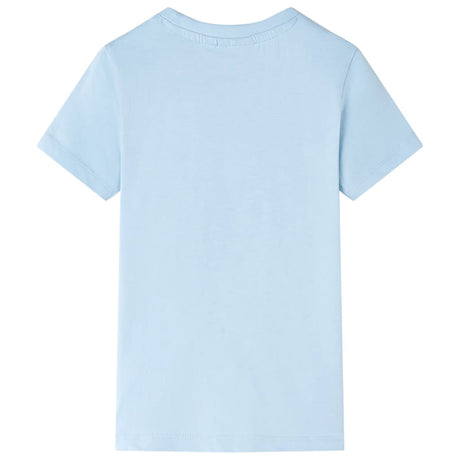 Vidaxl kindershirt 128 lichtblauw