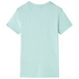 Vidaxl kindershirt 128 lichtmint