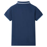 Vidaxl kinderpoloshirt 104 donkerblauw