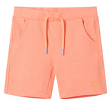 VidaXL Kindershorts met trekkoord 104 neonoranje
