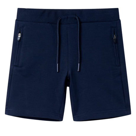Vidaxl kindershort 116 marineblauw
