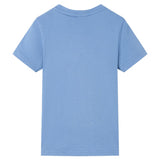 Vidaxl kindershirt 128 middenblauw