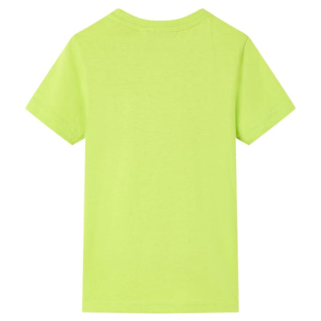 Vidaxl kindershirt 116 limoengroen