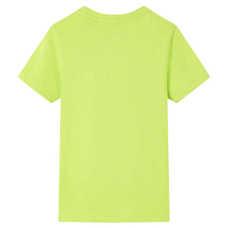 Vidaxl kindershirt 128 limoengroen