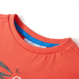 Vidaxl kindershirt met korte mouwen 128 lichtrood