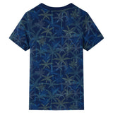 Vidaxl kindershirt 128 marineblauw