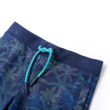Vidaxl kindershorts met trekkoord 128 marineblauw