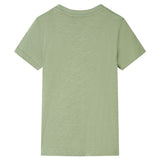 Vidaxl kindershirt 116 lichtkakikleurig