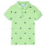 Vidaxl kinderpoloshirt 116 neongroen