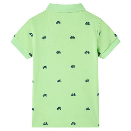 Vidaxl kinderpoloshirt 140 neongroen