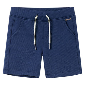 Vidaxl kindershorts met trekkoord 116 donkerblauw