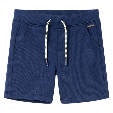 Vidaxl kindershorts met trekkoord 128 donkerblauw
