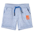 Vidaxl kindershorts met trekkoord 128 gemêleerd blauw