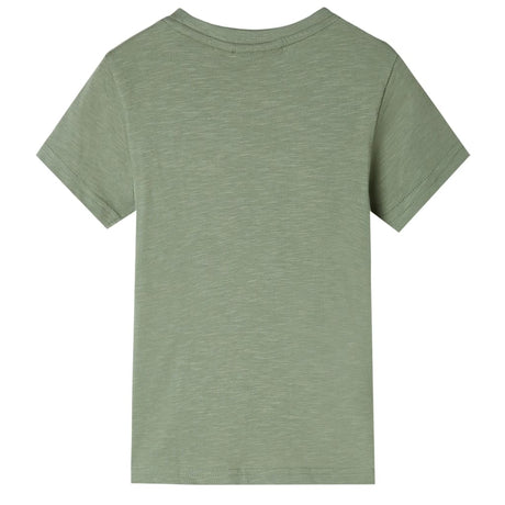 Vidaxl kindershirt met korte mouwen 104 lichtkakikleurig