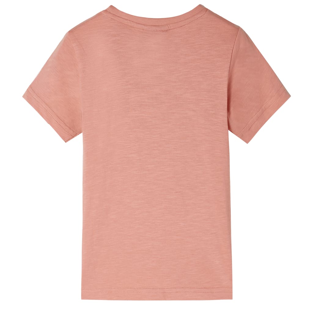 VidaXL Kindershirt met korte mouwen 92 lichtoranje