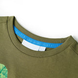 Vidaxl kindershirt 104 kakikleurig