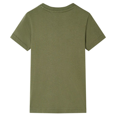 Vidaxl kindershirt 140 kakikleurig