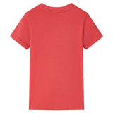 Vidaxl kindershirt 140 rood