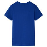Vidaxl kindershirt 104 donkerblauw